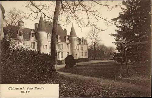 Ak Buxy Saône et Loire, Château de la Tour Bandin