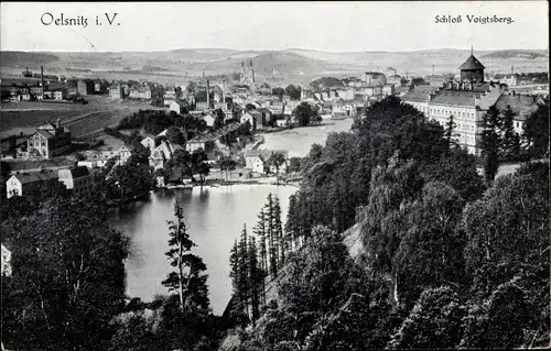 Ak Oelsnitz Vogtland, Schloss Voigtsberg