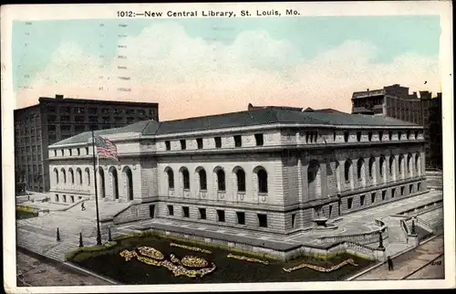 Ak St Louis Missouri USA, New Central Library