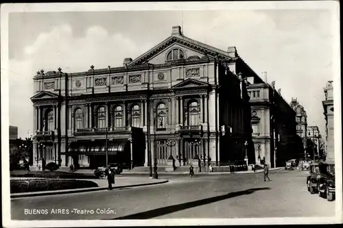 Ak Buenos Aires Argentinien, Teatro Colón