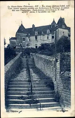 Ak Gy Saône et Loire, Le vieux Château