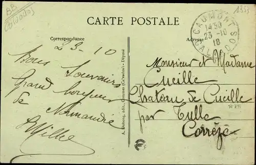 Ak Balleroy Calvados, Le Colombier du Chateau