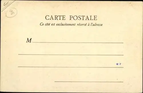 Ak Montlhery Essonne, Vue générale, Blick auf den Ort