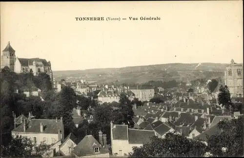 Ak Tonnere Yonne, Vue générale