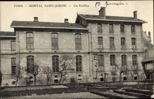 Ak Paris XIV., Hopital Saint Joseph, un Pavillon