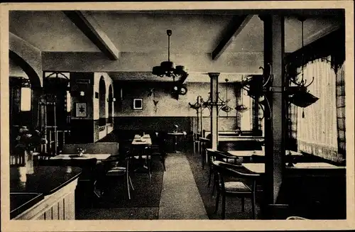 Ak Oschatz in Nordsachsen, Konditorei und Kaffeehaus Felber