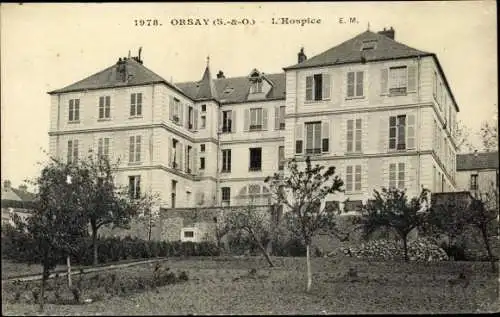 Ak Orsay Essonne, L'Hospice, Krankenhaus