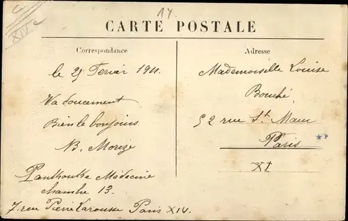 Ak Paris XIV., L'Hopital Saint Joseph, Rue Didot, Vue générale