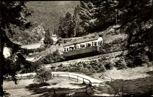 Ak Bergbahn im Thüringer Wald