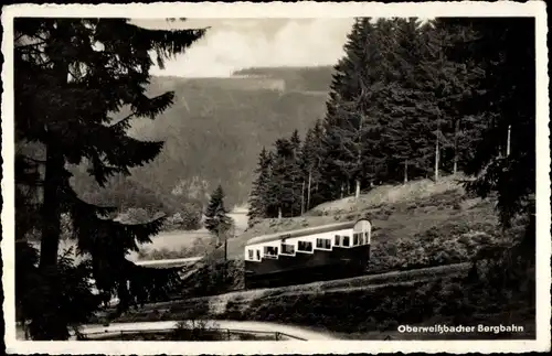 Ak Oberweißbacher Bergbahn in Thüringen