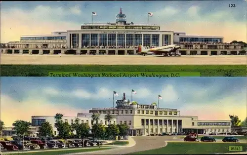 Ak Washington DC USA, National Airport, Terminal