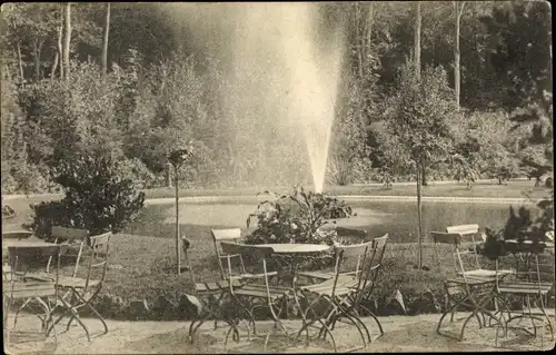 Ak Mönchengladbach Rheydt Nordrhein Westfalen, Kaiserpark, Springbrunnen