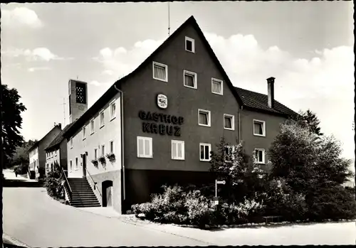 Ak Arnegg Blaustein Baden Württemberg, Gasthof Kreuz