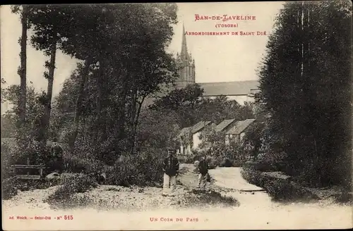 Ak Ban de Laveline Vosges, Eglise
