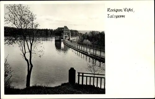 Ak Roetgen Eifel, Talsperre