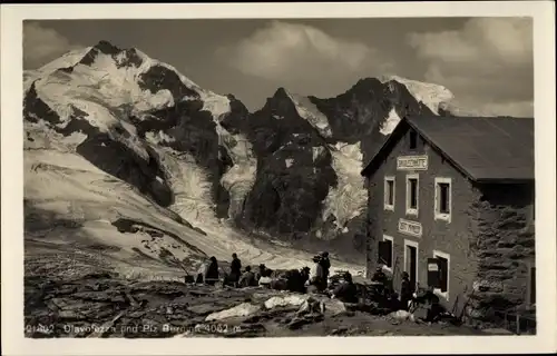 Ak Kanton Graubünden, Diavofezza Hütte und Piz Bernina