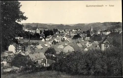 Ak Gummersbach im Oberbergischen Kreis, Panorama