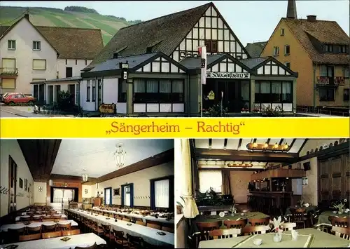 Ak Zeltlingen Rachtig Rheinland Pfalz, Restaurant Sängerheim, Gestade 5