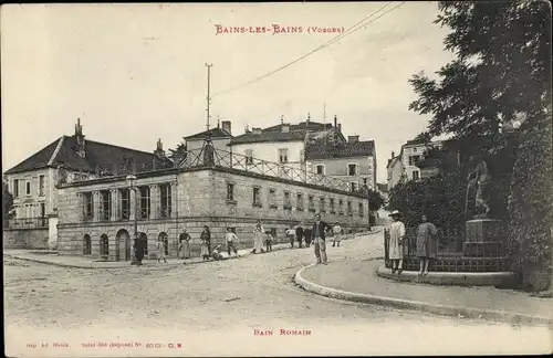 Ak Bains les Bains Vosges, Bain Romain