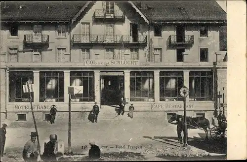 Ak Col de la Schlucht Vosges, Hotel Francais