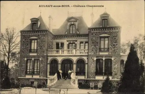 Ak Aulnay sous Bois Seine Saint Denis, Chateau Chansonnia