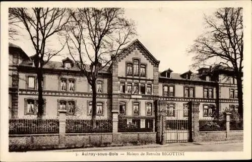 Ak Aulnay sous Bois Seine Saint Denis, Maison de Retraute Bigottini