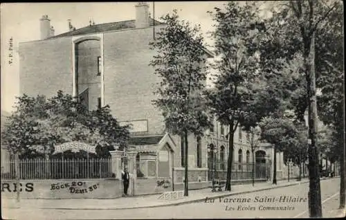 Ak La Varenne Saint Hilaire Val de Marne, Les Écoles Communales