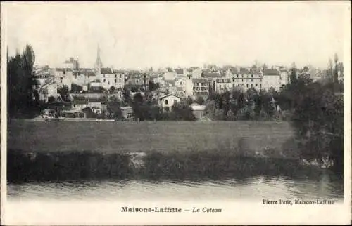 Ak Maisons Laffitte Yvelines, Le Coteau, Blick auf den Ort