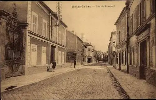 Ak Noisy le Sec Seine Saint Denis, Rue de Brément