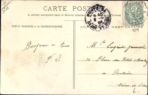 Ak Serifontaine Oise, Rue de l'Eglise