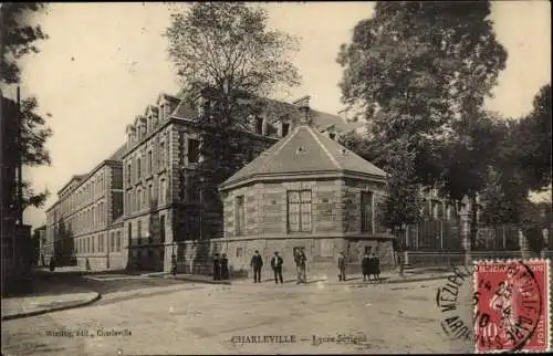 Ak Charleville Mézières Ardennes, Lycée Sevigne