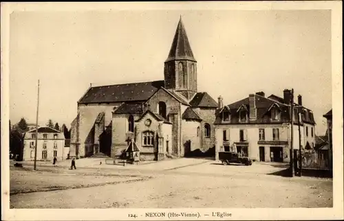 Ak Nexon Haute Vienne, Eglise