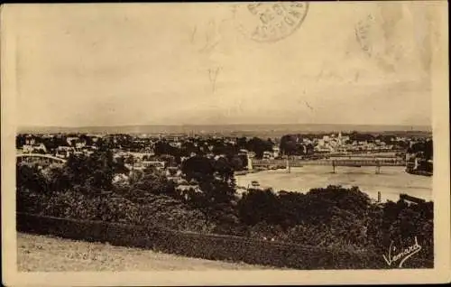 Ak Andresy Yvelines, Panorama sur la Vallee, Blick auf den Ort