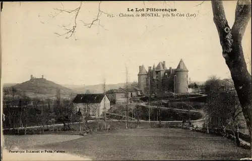 Ak Montal près St. Céré Lot, Château
