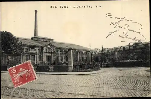 Ak Ivry Val de Marne, L'Usine Bac