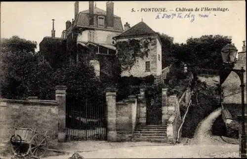 Ak Pontoise Val d'Oise, Chateau de l'Hermitage