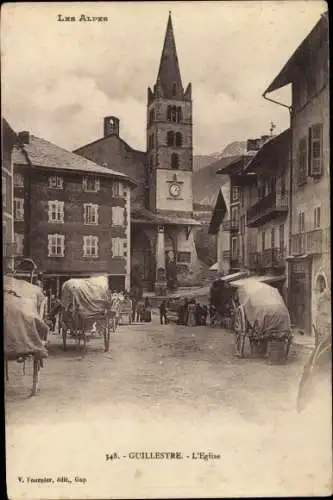 Ak Guillestre Hautes-Alpes, L'Eglise
