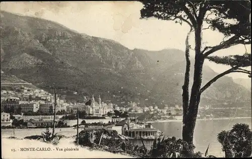 Ak Monte Carlo Monaco, Vue générale