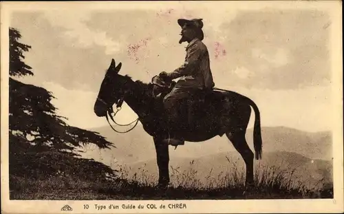 Ak Chrea Blida Aldergien, Type d'un Guide du Col de Chréa