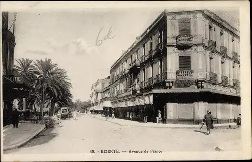 Ak Bizerte Tunesien, Avenue de France