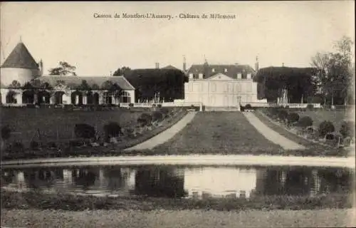 Ak Montfort l'Amaury Yvelines, Chateau de Millemont