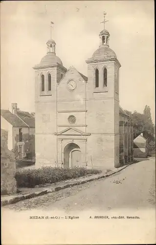 Ak Medan Yvelines, Eglise, Kirche