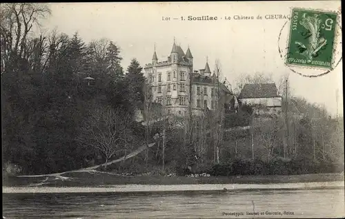 Ak Souillac Lot, Château de Cieurac