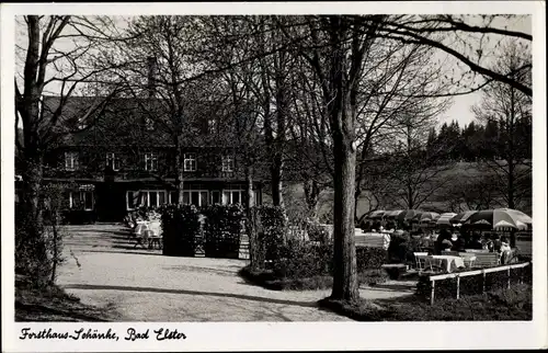 Ak Bad Elster im Vogtland, Forsthausschänke