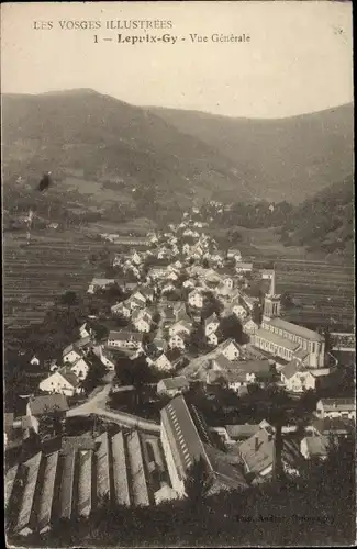 Ak Lepuix Gy Tarn et Garonne, Vue générale, Blick auf den Ort