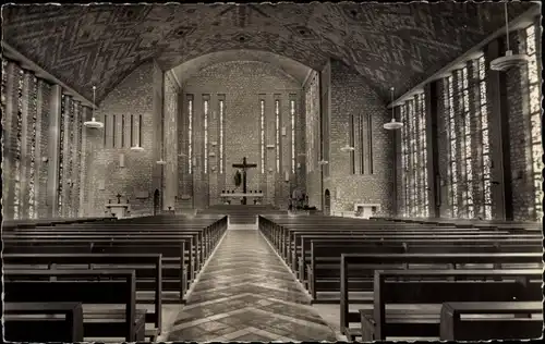 Ak Paris XIX., Paroisse Marie Mediatrice, Eglise Votive de la Liberation de Paris