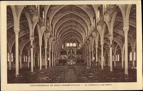 Ak Paris XVI., Cite Paroissiale de Saint Honore d'Eylau, la Chapelle