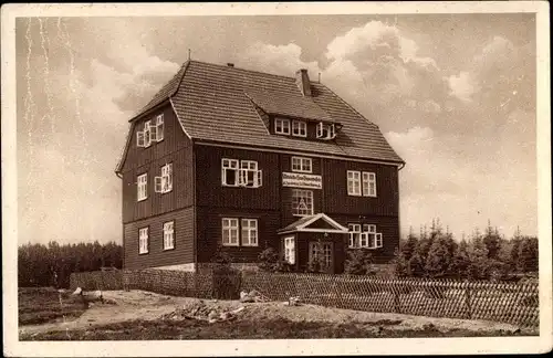 Ak Benneckenstein Oberharz am Brocken, Mittelelbehaus