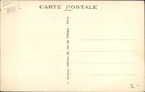 Künstler Ak Paris XVIII. Arrondissement Buttes-Montmartre, La Rue Cortot en 1840