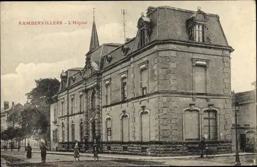 Ak Rambervillers Lothringen Vosges, L'Hopital